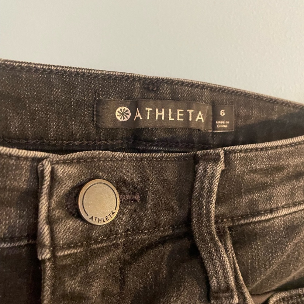 Black athleta sculptek jeans